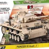 Cobi: World War II - Panzer III Ausf. J Tank 2-in-1 Historical Collection 1/28th Scale Building Block Construction Set (780 Pieces)