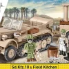 Cobi: World War II - SD. KFZ. 10 & Field Kitchen Construction Set (367 pieces)