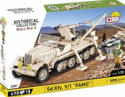 Cobi: World War II - Sd.Kfz. 9/1 Famo Half-Track Historical Collection 1/35th Scale Building Block Construction Set (498 Pieces)
