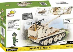 Cobi: World War II - Sd.Kfz. 138 Marder III Ausf. M Tank Historical Collection 1/35th Scale Building Block Construction Set (367)