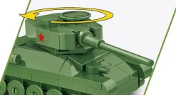 Cobi: World War II - T-34-85 Tank Historical Collection 1/72 Scale Building Block Construction Set (110 Pieces)
