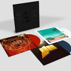Cobra Kai (2018) - Original Soundtrack By Leo Birenberg & Zach Robinson 3xLP Vinyl Record Box Set (Red, White & Blue Marbled Vinyl)