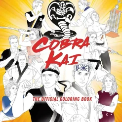Cobra Kai - The Official Colouring Book Paperback Book