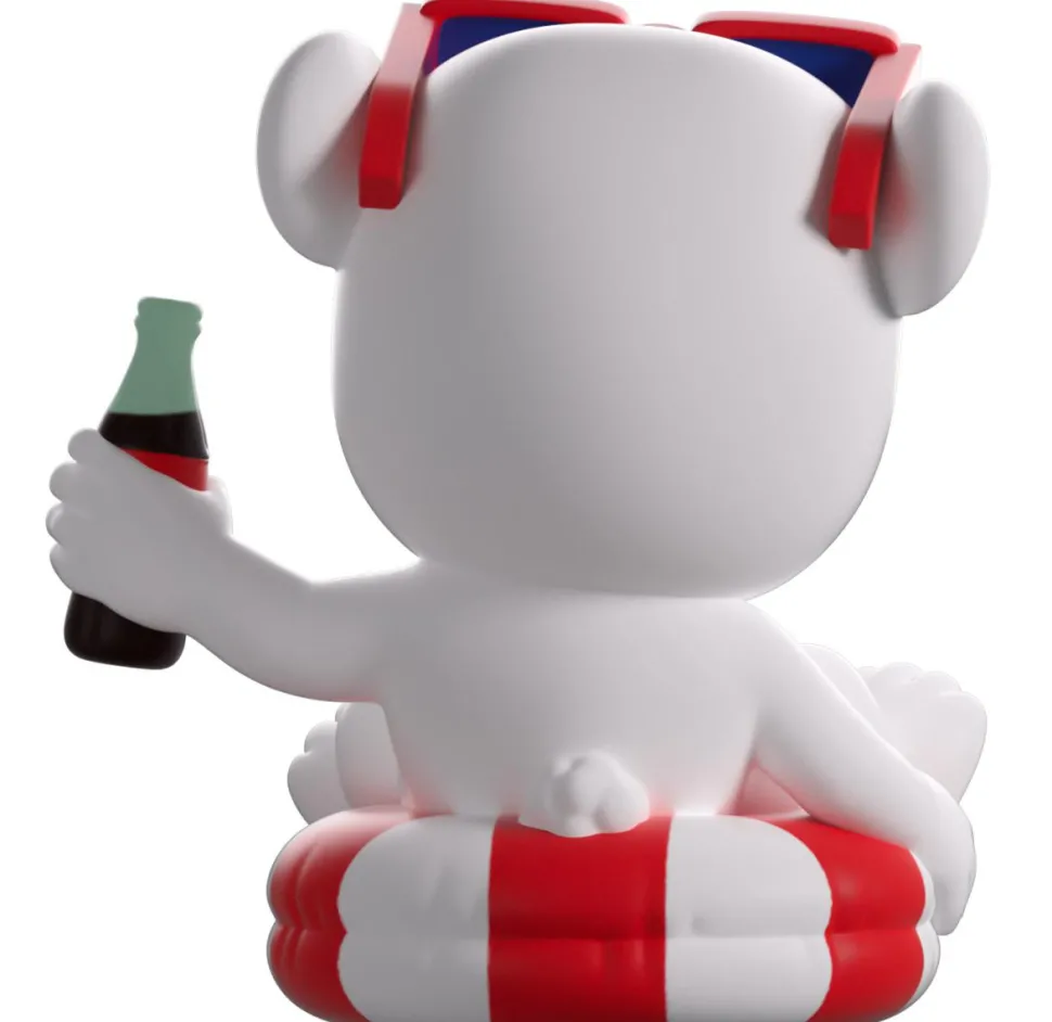 Coca-Cola - Coca-Cola Polar Bear 3.5" Vinyl Figure