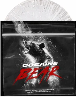 Cocaine Bear - Original Motion Picture Soundtrack LP Vinyl Record (Cocaine and Crystal Clear Colored Vinyl)