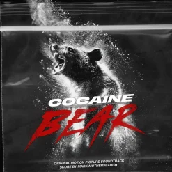 Cocaine Bear - Original Motion Picture Soundtrack LP Vinyl Record (Cocaine and Crystal Clear Colored Vinyl)