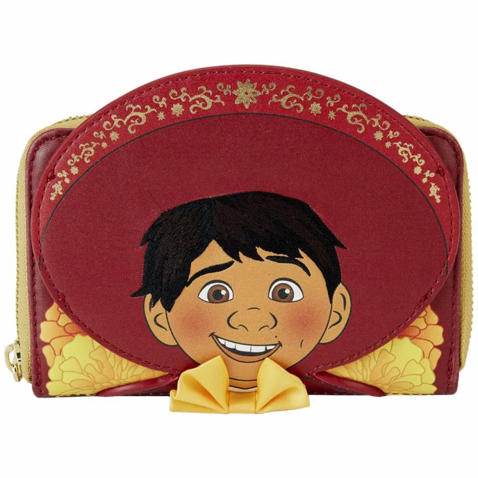 Coco - Miguel Mariachi Cosplay 4" Faux Leather Zip-Around Wallet