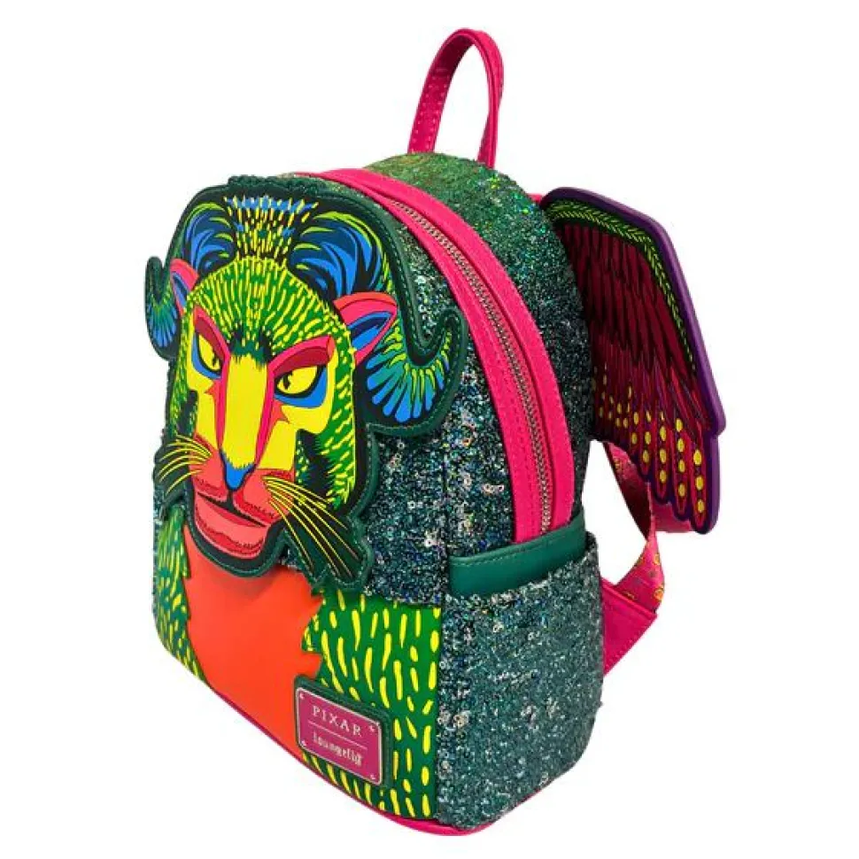 Coco - Pepita Cosplay Glow in the Dark 10" Faux Leather Mini Backpack