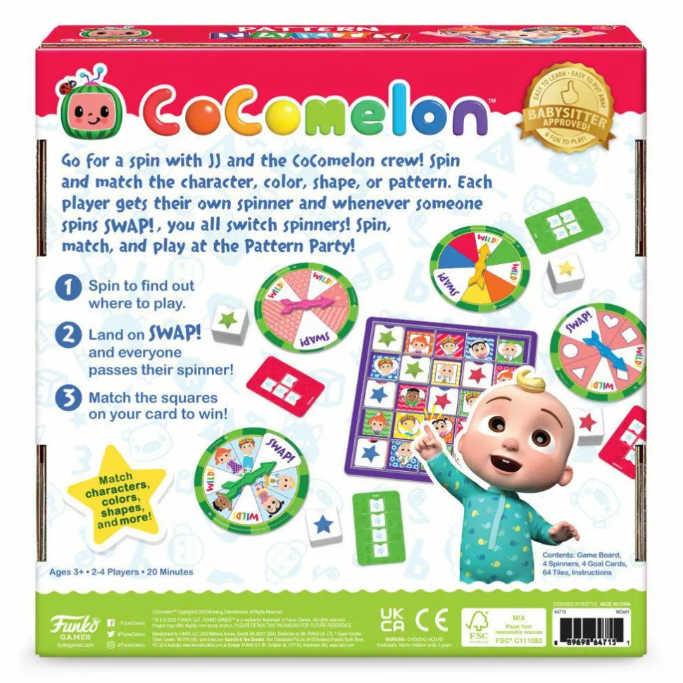 CoComelon - Pattern Party Game