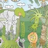 Colour My World Colouring Poster - Jungle