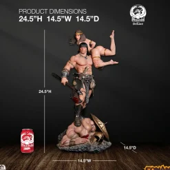 Conan the Barbarian - Conan Deluxe 1/4 Scale Statue