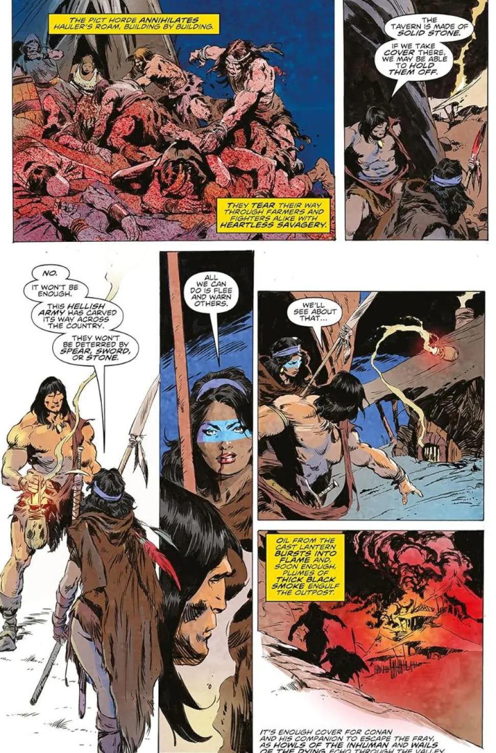 Conan the Barbarian - Volume 01 Bound in Black Stone Trade Paperback Book
