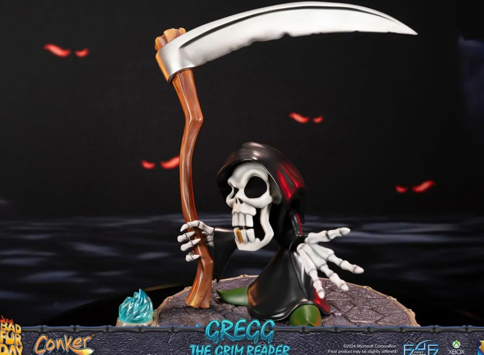 Conker's Bad Fur Day - Gregg, the Grim Reaper 14" Statue