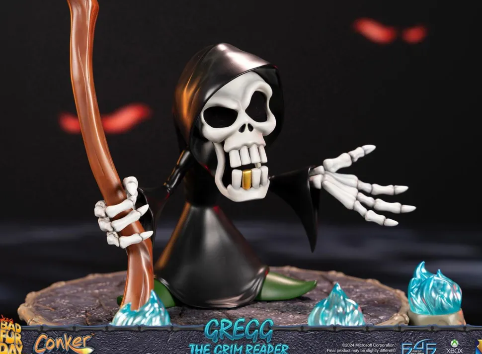 Conker's Bad Fur Day - Gregg, the Grim Reaper 14" Statue