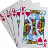 Copag - Regular Face Poker Deck Plastic Playing Cards Blue Back