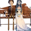 Corpse Bride - Emily & Victor 1/10th Scale PVC Statue