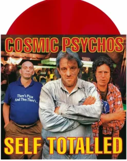 Cosmic Psychos - Self Totalled LP Vinyl Record (Red Marble Coloured Vinyl)