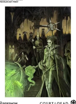 Court of the Dead - Collision of Power Premium Art Print by Sean Andrew Murray