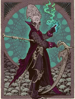 Court of the Dead - The Alltaker Fine Art Print by Florian Bertmer