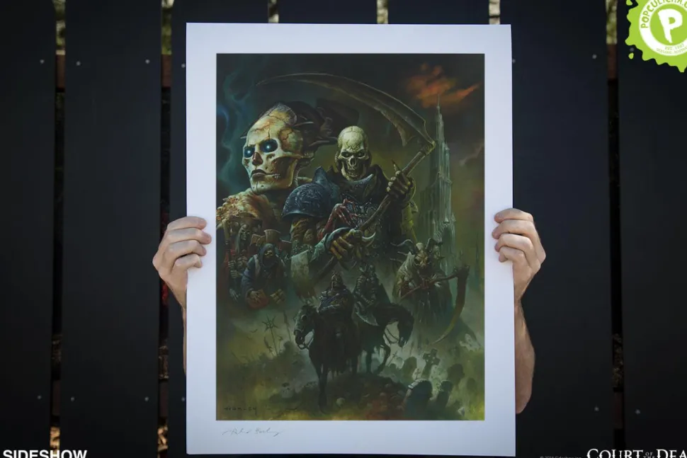 Court of the Dead - The Strength of Bone Premium Art Print by Alex Horley