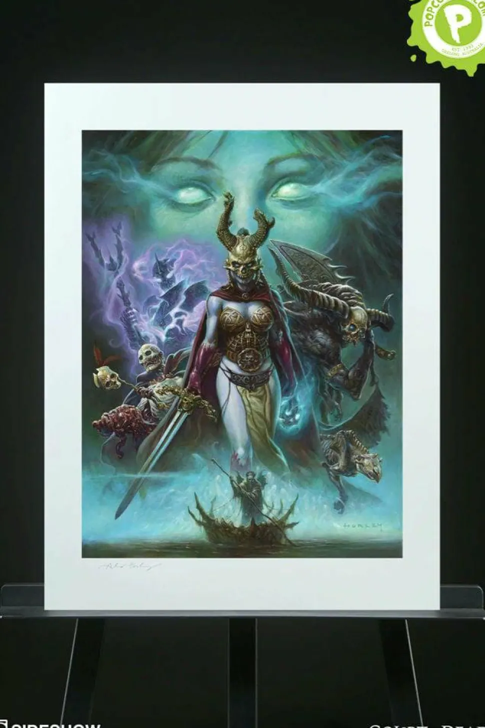 Court of the Dead - The Transcendence of Spirit Premium Art Print by Alex Horley