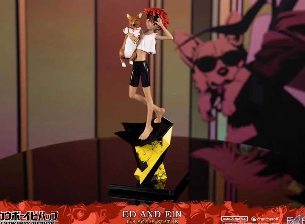 Cowboy Bebop - Ed & Ein 1/8th Scale Statue