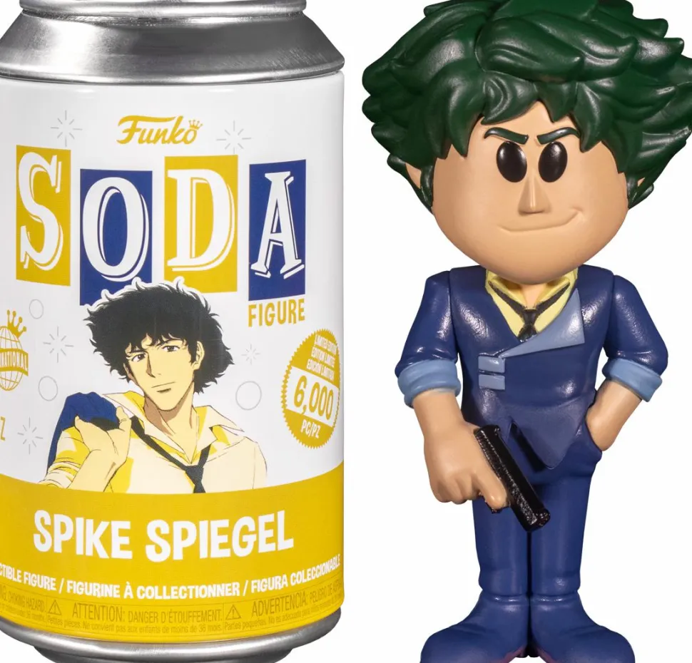 Cowboy Bebop - Spike Spiegel Vinyl SODA Figure in Collector Can (International Edition)