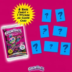 Craniacs - Series 2 Trading Cards Blaster Box (7 Packs)