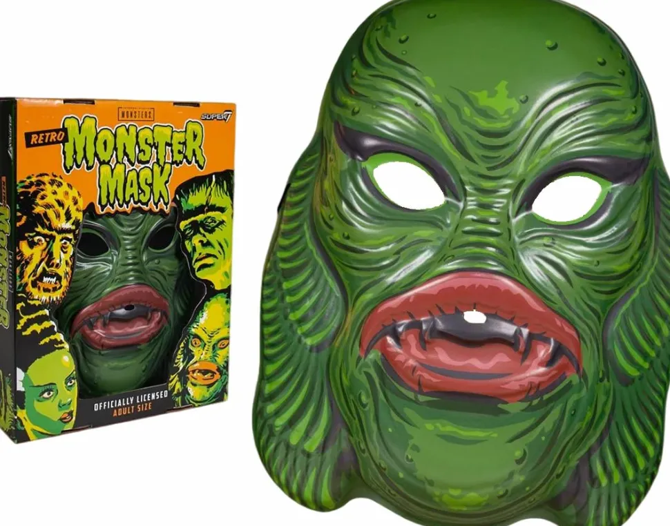 Creature from the Black Lagoon (1954) - The Creature (Dark Green) Retro Vacuform Retro Monster Mask