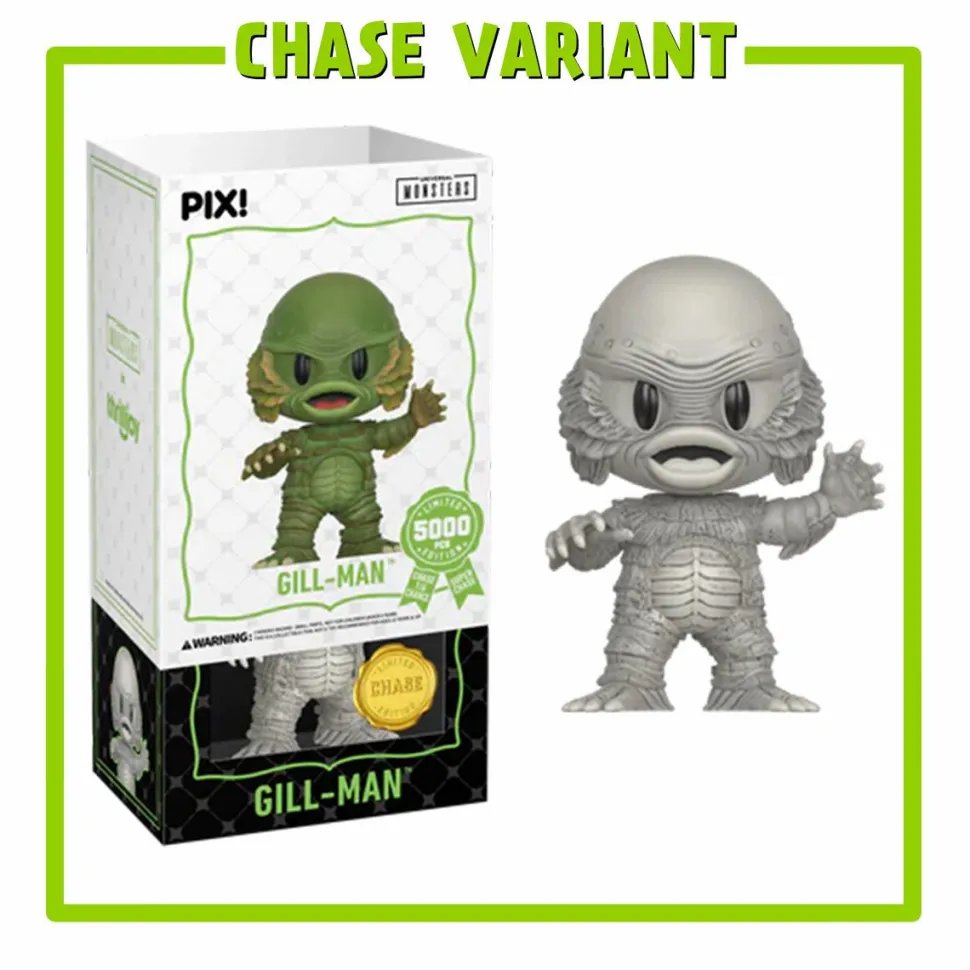 Creature From The Black Lagoon - Gill-Man Pix! Vinyl Figure (with Grey CHASE & Gold Super CHASE)