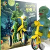 Creature from the Black Lagoon (1954) - The Creature (Dark Green with Yellow Trike) Super Cycles 5" Vinyl Figure