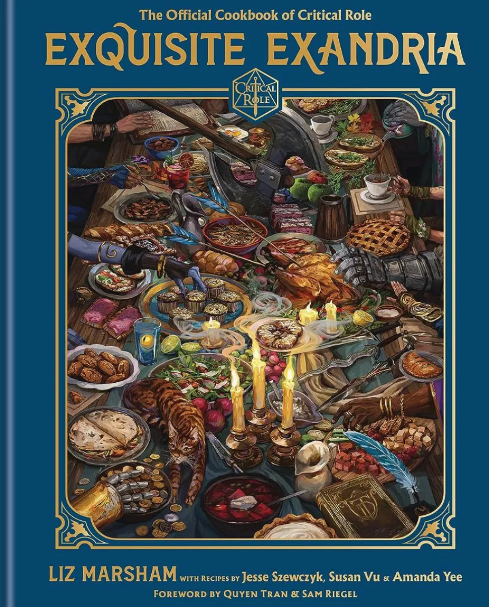 Critical Role - Exquisite Exandria: The Official Cookbook of Critical Role Hardcover Book