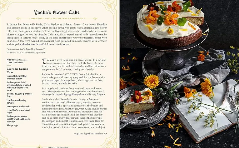 Critical Role - Exquisite Exandria: The Official Cookbook of Critical Role Hardcover Book