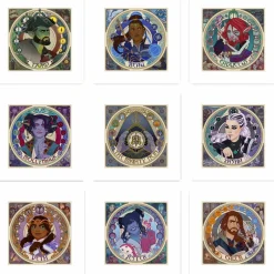 Critical Role - Mighty Nein Portrait Series Fine Art Prints by Sam Hogg (Set of 9)