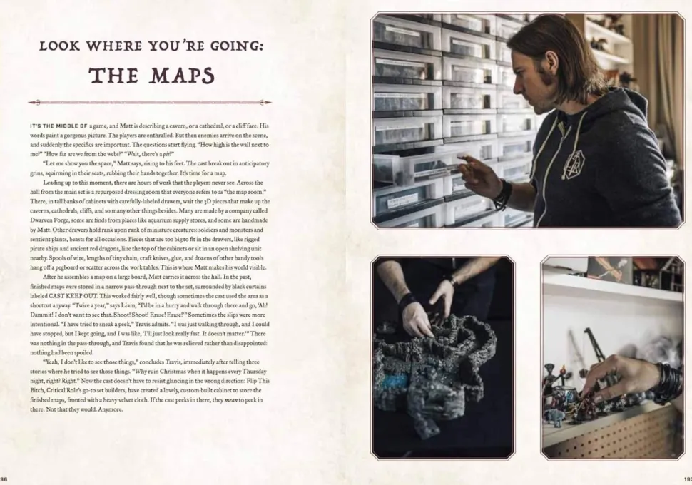 Critical Role - The World of Critical Role: The History Behind the Epic Fantasy Hardcover Book