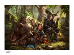 Critical Role - Vex & Vax Fine Art Print by Ian MacDonald