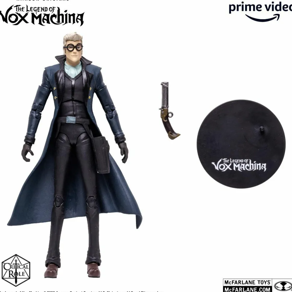 Critical Role: The Legend of Vox Machina - Percy 7” Scale Action Figure