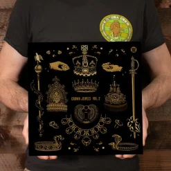 Crown Jewels Vol. 2 - A Big Crown Records Compilation By Various Artists LP Vinyl Record (Golden Haze Vinyl)