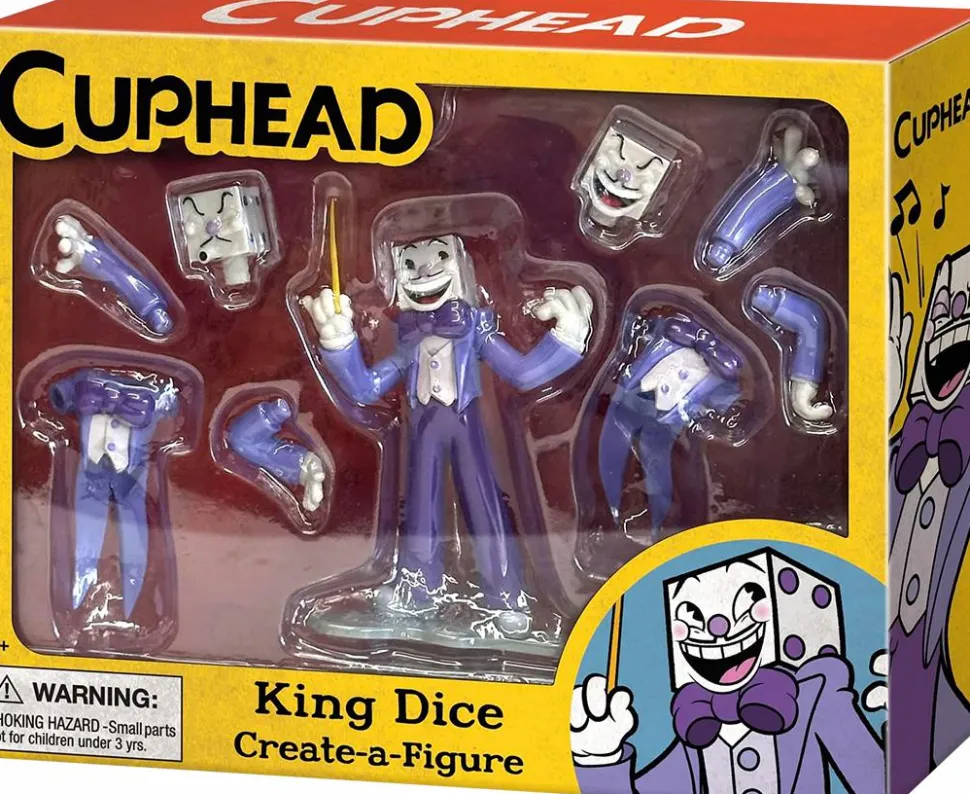 Cuphead - King Dice Create-A-Figure 4" Mini Figure
