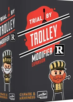 Cyanide & Happiness - Trial by Trolley R Rated Modifier Card Game Expansion