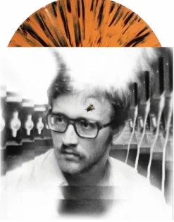 Damaged Bug - Bug On Yonkers LP Vinyl Record (Orange & Black "Tiger Stripe" Coloured Vinyl)