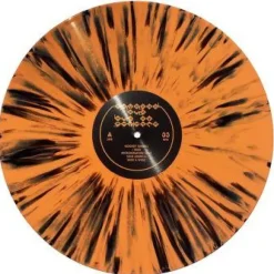 Damaged Bug - Bug On Yonkers LP Vinyl Record (Orange & Black "Tiger Stripe" Coloured Vinyl)