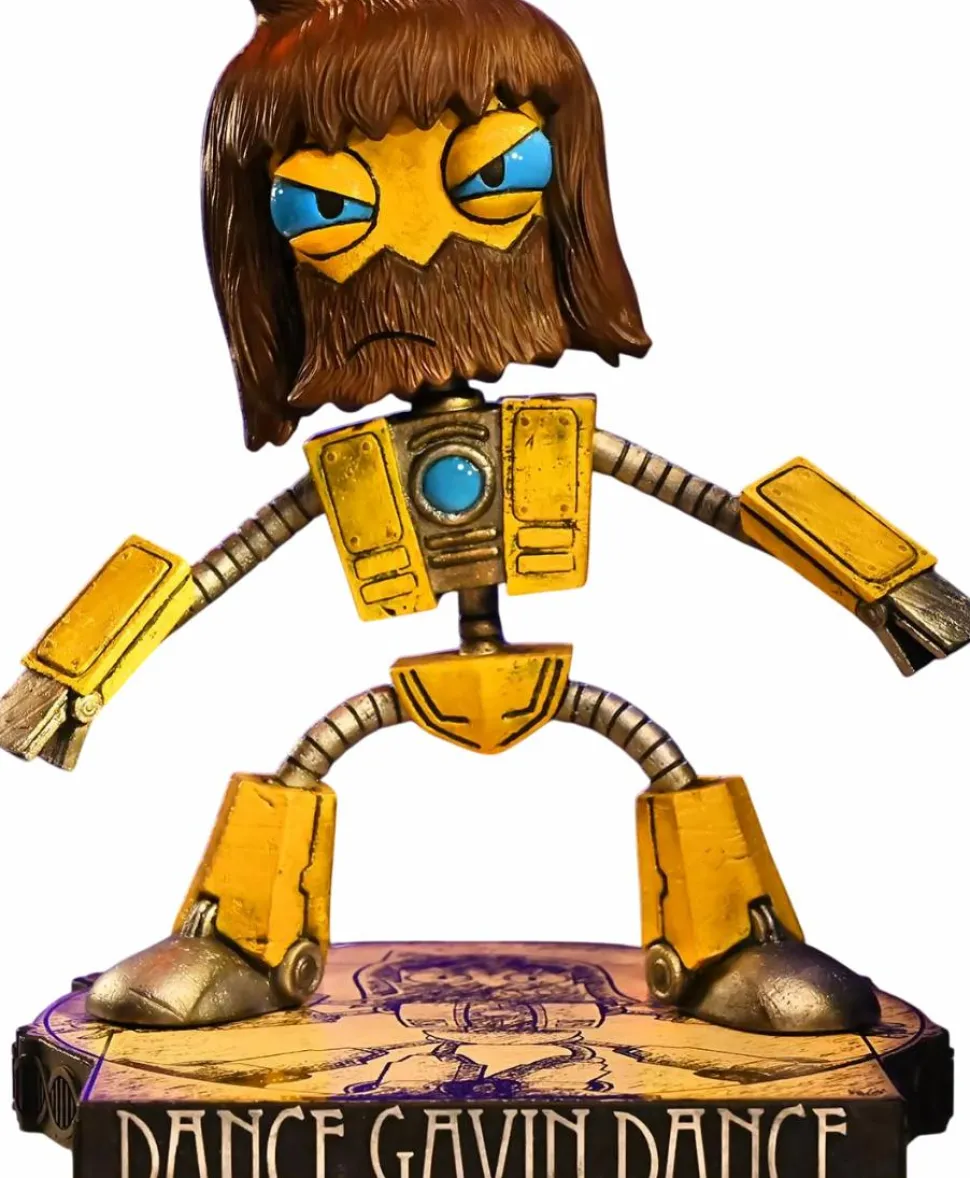 Dance Gavin Dance - Death of the Robot With Human Hair Rock Iconz 3D Vinyl 8.5" Statue