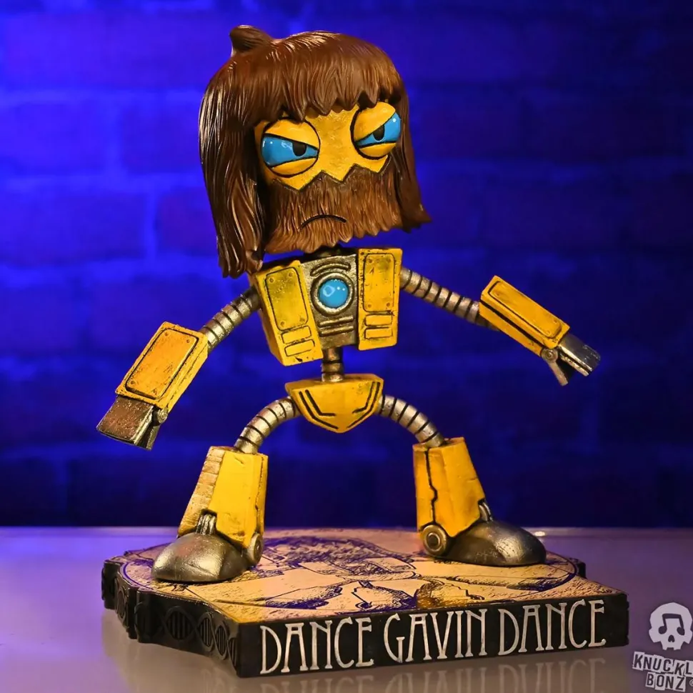 Dance Gavin Dance - Death of the Robot With Human Hair Rock Iconz 3D Vinyl 8.5" Statue