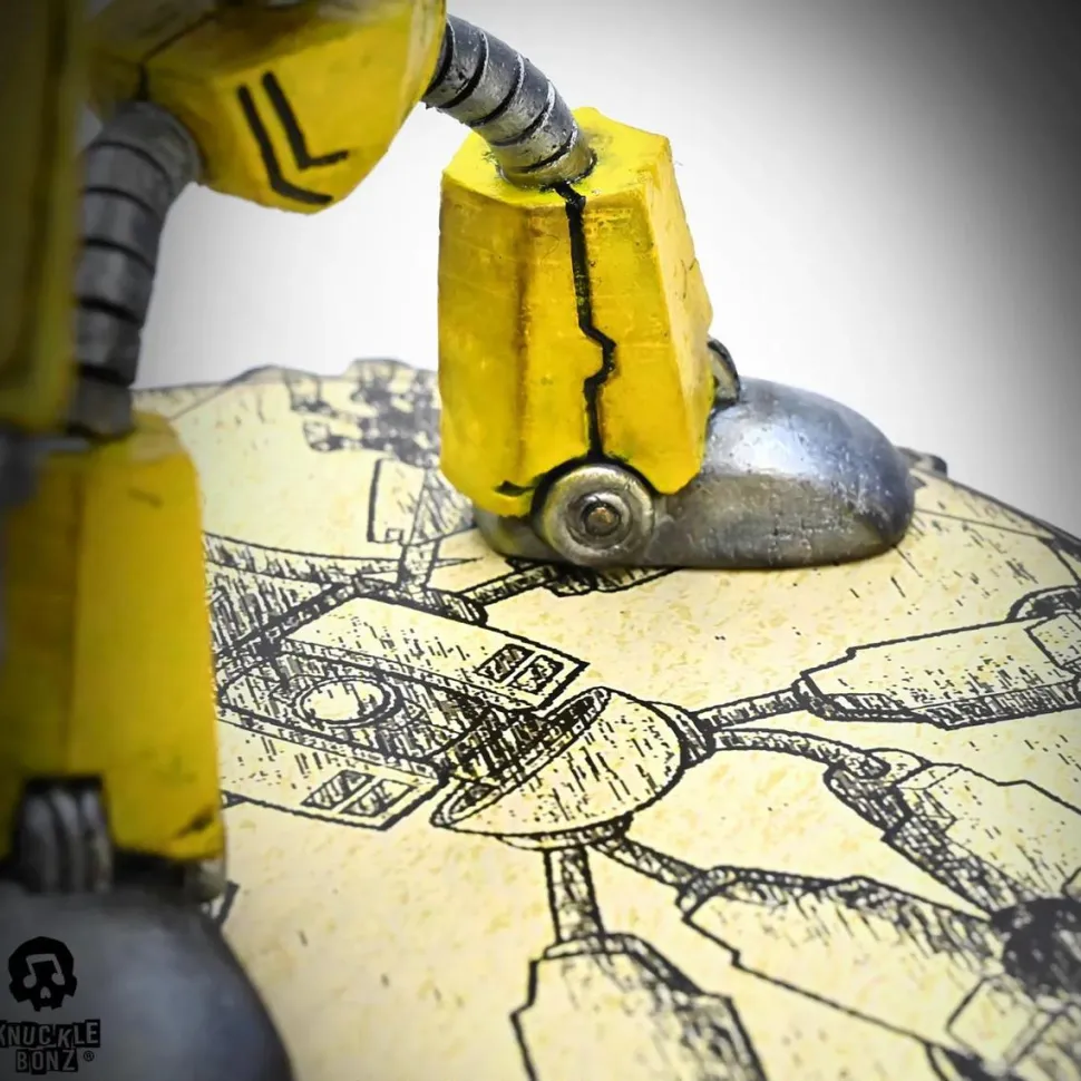 Dance Gavin Dance - Death of the Robot With Human Hair Rock Iconz 3D Vinyl 8.5" Statue