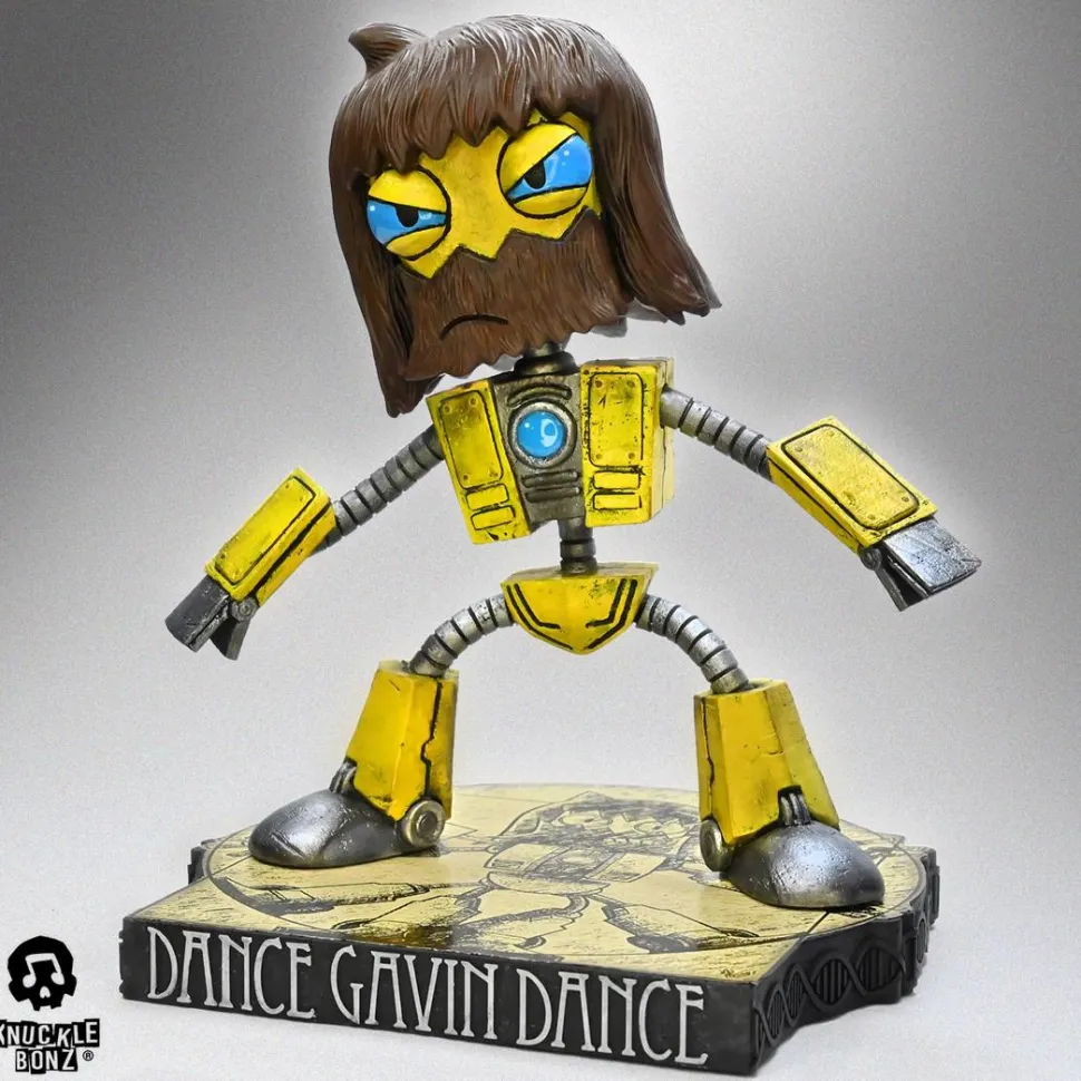 Dance Gavin Dance - Death of the Robot With Human Hair Rock Iconz 3D Vinyl 8.5" Statue