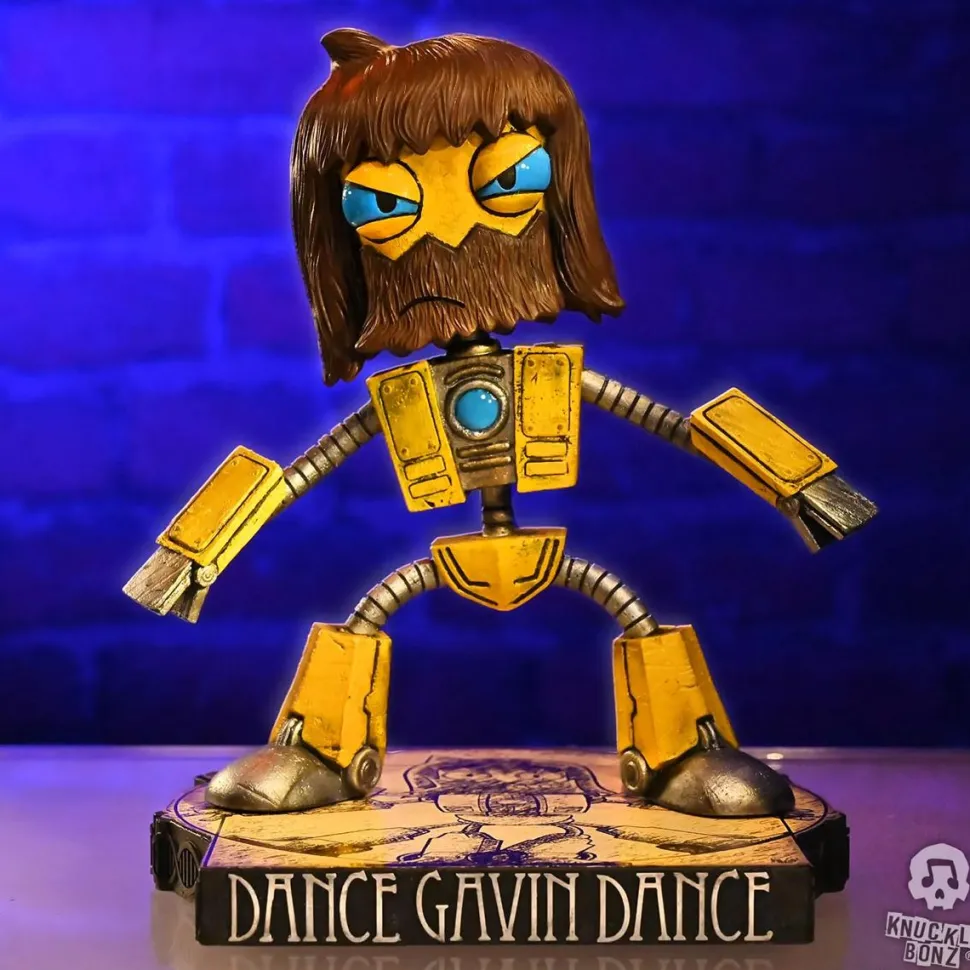 Dance Gavin Dance - Death of the Robot With Human Hair Rock Iconz 3D Vinyl 8.5" Statue