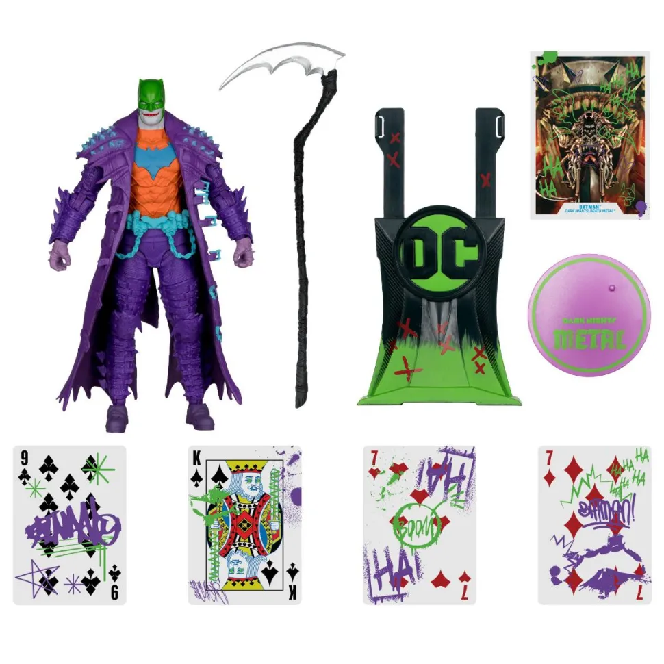 Dark Nights: Death Metal - Batman (Jokerized) DC Multiverse Gold Label 7" Scale Action Figure
