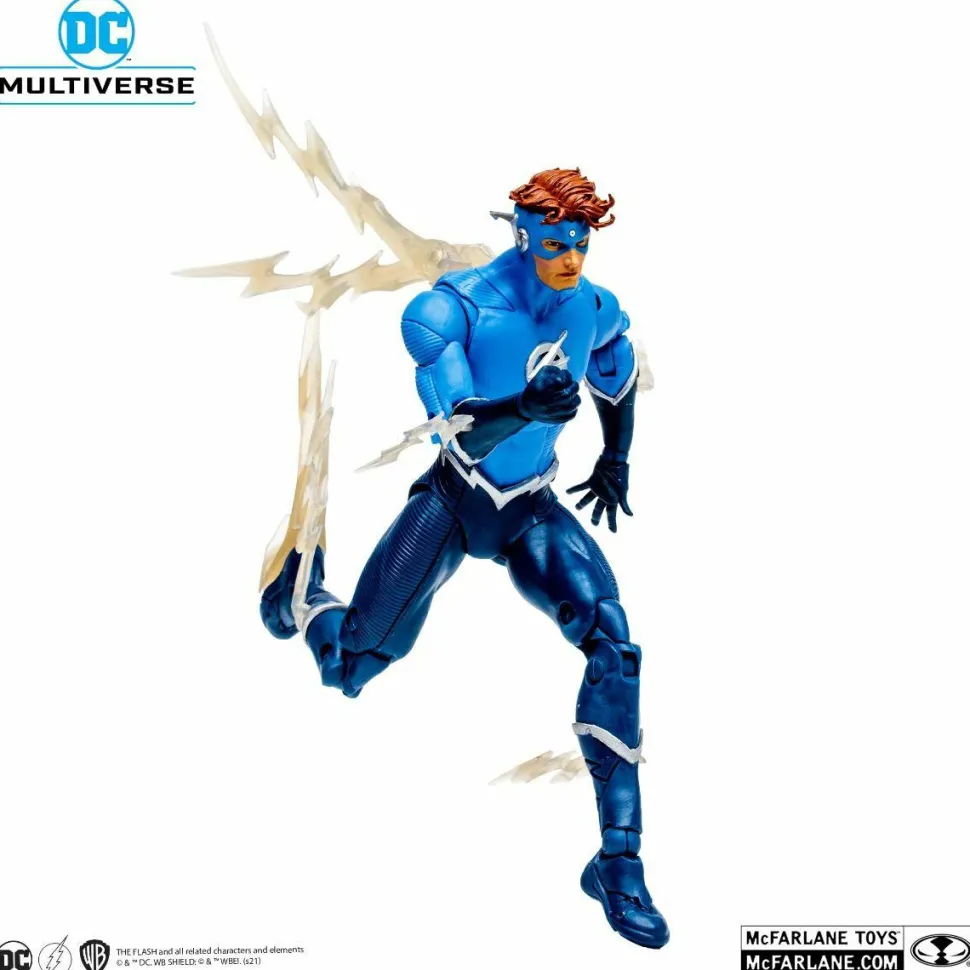 Dark Nights: Death Metal Speed Metal - Wally West DC Multiverse 7” Scale Action Figure (The Darkest Knight Build-A-Figure)