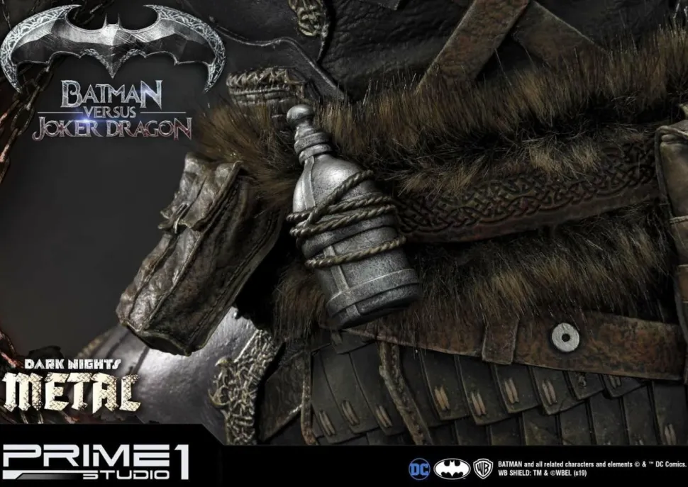 Dark Nights: Metal - Batman Versus Joker Dragon 1/3 Scale Statue